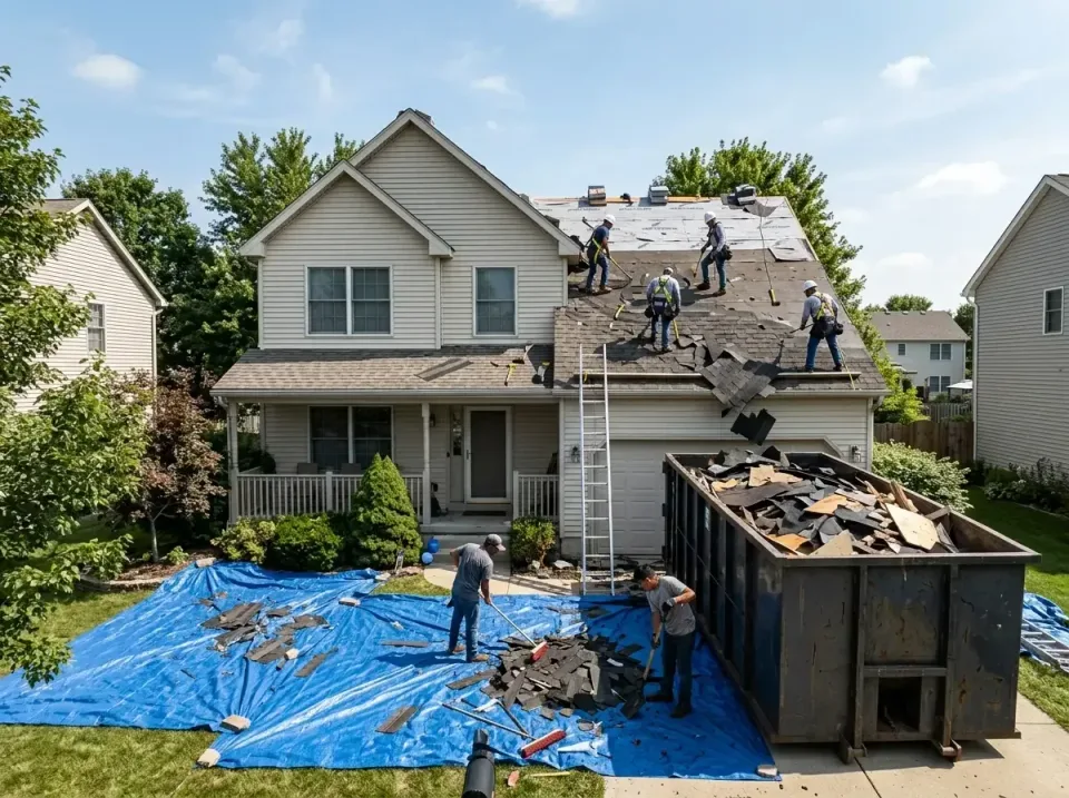 roof-replacement-debris-remova-004 — frequently asked questions, Cheapest Dumpster Rentals in Lochmoor Waterway Estates, FL